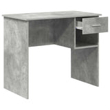 Scrivania Grigio cemento 90 x 49 x 75 cm Legno truciolato
