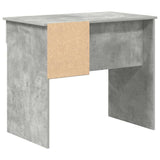 Scrivania Grigio cemento 90 x 49 x 75 cm Legno truciolato