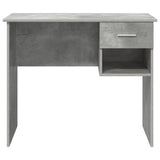 Scrivania Grigio cemento 90 x 49 x 75 cm Legno truciolato