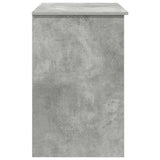 Scrivania Grigio cemento 90 x 49 x 75 cm Legno truciolato