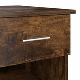 Scrivania Rovere fumé 90 x 49 x 75 cm Legno truciolato