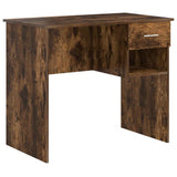 Scrivania Rovere fumé 90 x 49 x 75 cm Legno truciolato