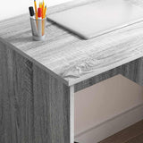 Scrivania Grigio Sonoma 90 x 49 x 75 cm Legno truciolato