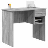 Scrivania Grigio Sonoma 90 x 49 x 75 cm Legno truciolato