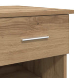 Scrivania Rovere artigianale Legno truciolato 90 x 49 x 75 cm