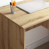 Scrivania Rovere artigianale 90 x 49 x 75 cm Legno truciolato