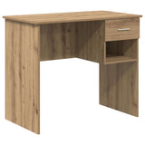 Scrivania Rovere artigianale Legno truciolato 90 x 49 x 75 cm