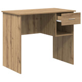 Scrivania Rovere artigianale Legno truciolato 90 x 49 x 75 cm
