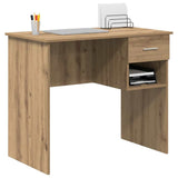 Scrivania Rovere artigianale Legno truciolato 90 x 49 x 75 cm