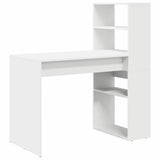 Scrivania Bianco 113 x 54 x 120 cm Legno truciolato