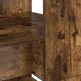 Scrivania Rovere fumé 113 x 54 x 120 cm Legno truciolato