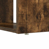 Scrivania Rovere fumé 113 x 54 x 120 cm Legno truciolato