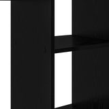 Scrivania Rovere Nero 142 x 102 x 73 cm Legno truciolato