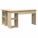 Scrivania Rovere Sonoma 142 x 102 x 73 cm Legno truciolato