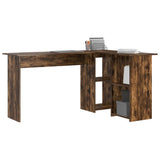 Scrivania Rovere fumé 142 x 102 x 73 cm Legno truciolato