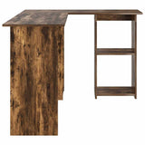 Scrivania Rovere fumé 142 x 102 x 73 cm Legno truciolato