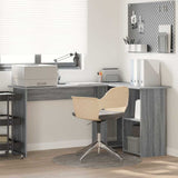 Scrivania Grigio Sonoma 142 x 102 x 73 cm Legno truciolato