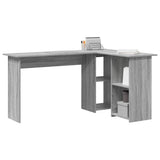 Scrivania Grigio Sonoma 142 x 102 x 73 cm Legno truciolato