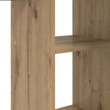 Scrivania con lo scaffale Rovere artigianale 142 x 102 x 73 cm