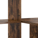 Scrivania Rovere fumé 131,5 x 50 x 106,5 cm Legno truciolato