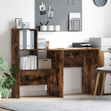 Scrivania Rovere fumé 131,5 x 50 x 106,5 cm Legno truciolato