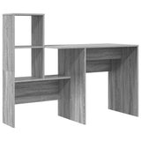 Scrivania Grigio Sonoma 131,5 x 50 x 106,5 cm Legno truciolato