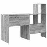 Scrivania Grigio Sonoma 131,5 x 50 x 106,5 cm Legno truciolato