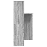 Scrivania Grigio Sonoma 131,5 x 50 x 106,5 cm Legno truciolato