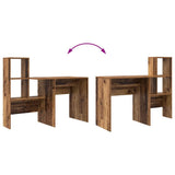 Scrivania Legno vecchio 131,5 x 50 x 106,5 cm Legno truciolato