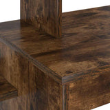 Scrivania Rovere fumé 100 x 40 x 90 cm Legno truciolato