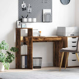 Scrivania Rovere fumé 100 x 40 x 90 cm Legno truciolato