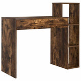 Scrivania Rovere fumé 100 x 40 x 90 cm Legno truciolato