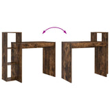 Scrivania Rovere fumé 100 x 40 x 90 cm Legno truciolato