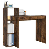 Scrivania Rovere fumé 100 x 40 x 90 cm Legno truciolato