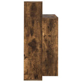Scrivania Rovere fumé 100 x 40 x 90 cm Legno truciolato