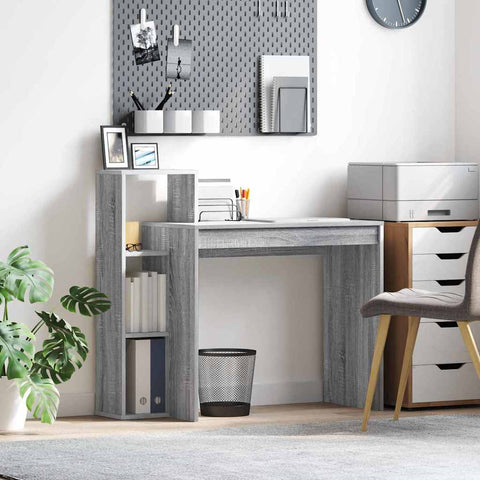 Scrivania Grigio Sonoma 100 x 40 x 90 cm Legno truciolato