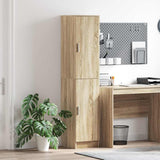Highboard rovere sonoma 35 x 39 x 168 cm Legno truciolato