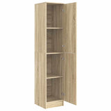 Highboard rovere sonoma 35 x 39 x 168 cm Legno truciolato