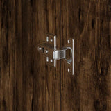 Highboard Rovere fumo 35 x 39 x 168 cm Legno truciolato