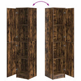 Highboard Rovere fumo 35 x 39 x 168 cm Legno truciolato