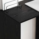 Scrivania Rovere Nero 78,5 x 37 x 154,5 cm Legno truciolato