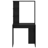 Scrivania Rovere Nero 78,5 x 37 x 154,5 cm Legno truciolato