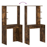 Scrivania Rovere fumé 78,5 x 37 x 154,5 cm Legno truciolato