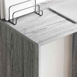 Scrivania Grigio Sonoma 78,5 x 37 x 154,5 cm Legno truciolato