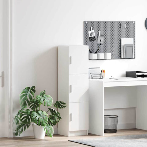 Highboard Bianco 31,5 x 32 x 124 cm Legno truciolato