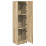 Highboard rovere sonoma 31,5 x 32 x 124 cm Legno truciolato