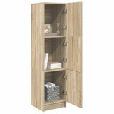 Highboard rovere sonoma 31,5 x 32 x 124 cm Legno truciolato