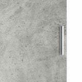 Highboard Grigio cemento 31,5 x 32 x 124 cm Legno truciolato