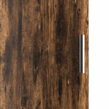 Highboard Rovere fumo 31,5 x 32 x 124 cm Legno truciolato