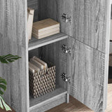 Highboard Grigio sonoma 31,5 x 32 x 124 cm Legno truciolato